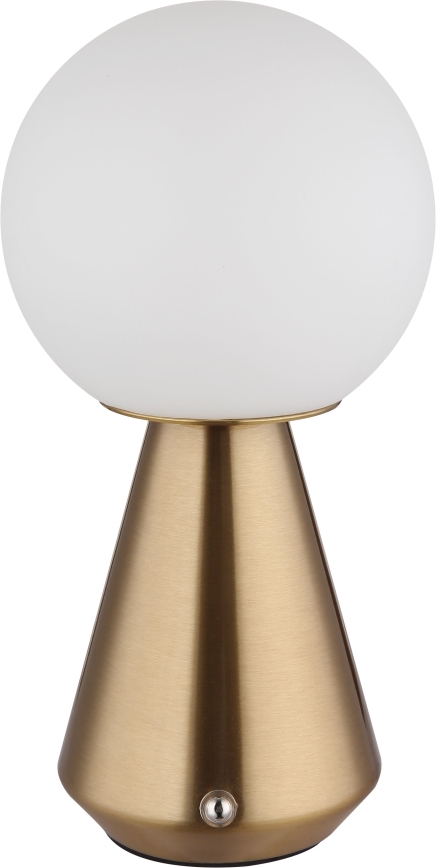Globo - Lámpara de mesa LED táctil regulable para exterior LED/1,5W/5V 3000/4500/6500K 1800 mAh IP41 cobre