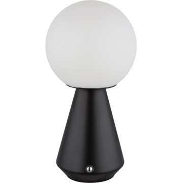 Globo - Lámpara de mesa LED táctil regulable para exterior LED/1,5W/5V 3000/4500/6500K 1800 mAh IP41 negro
