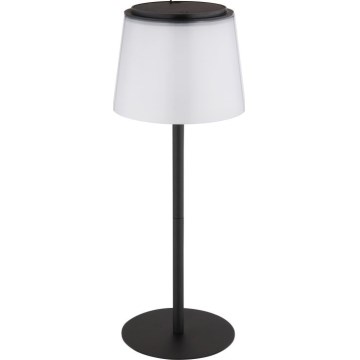 Globo - Lámpara de mesa LED táctil regulable para exterior LED/1,8W/5V IP44 1800 mAh negro/blanco