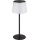 Globo - Lámpara de mesa LED táctil regulable para exterior LED/1,8W/5V IP44 1800 mAh negro/blanco