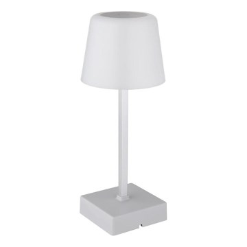 Globo - Lámpara de mesa regulable LED táctil LED/2W/5V 3000/4500/6500K 800 mAh plata