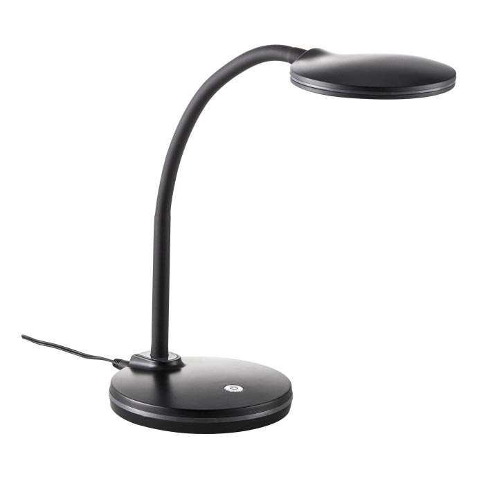 Globo - Lámpara de mesa regulable LED táctil LED/4,6W/230V negro
