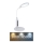 Globo - Lámpara de mesa regulable LED táctil LED/9W/230V 3000/4000/6500K gris