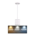 Globo - Lámpara de mesa táctil LED regulable LED/1,2W/3,7V 2000K/3500K/7000K 1200 mAh USB blanca