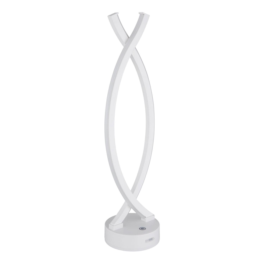 Globo - Lámpara de mesa táctil LED regulable LED/1W/3,7V 3000K 1800 mAh USB blanca