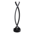 Globo - Lámpara de mesa táctil LED regulable LED/1W/3,7V 3000K 1800 mAh USB negra