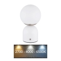 Globo - Lámpara de mesa táctil LED regulable LED/2,5W/3,7V 2700/4000/6500K 1800 mAh USB blanca