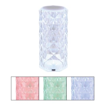 Globo - Lámpara de mesa táctil recargable LED RGB LED/0,6W/3,7V 500mAh