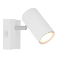 Globo - Lámpara de pared con foco 1xGU10/25W/230V blanca