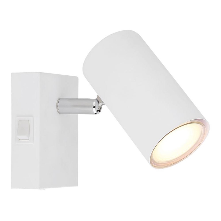 Globo - Lámpara de pared con foco 1xGU10/25W/230V blanca