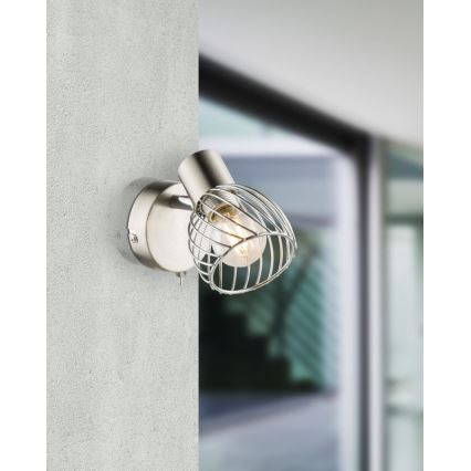 Globo - Lámpara de pared con foco 1xE14/40W/230V