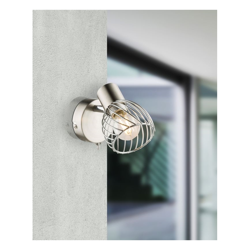 Globo - Lámpara de pared con foco 1xE14/40W/230V