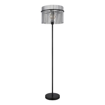 Globo - Lámpara de pie 1xE27/60W/230V negro