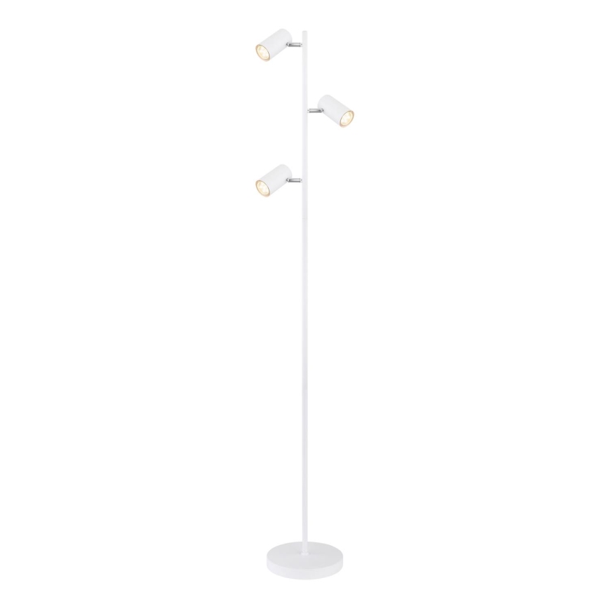 Globo - Lámpara de pie 3xGU10/5W/230V blanco