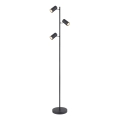 Globo - Lámpara de pie 3xGU10/5W/230V negro