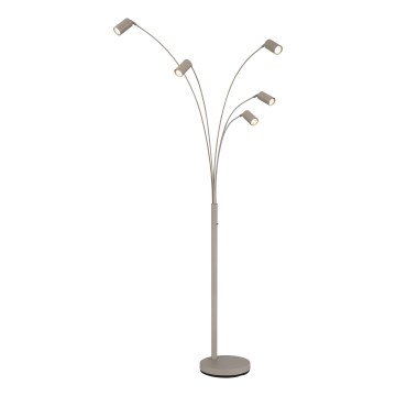 Globo - Lámpara de pie 5xGU10/35W/230V beige