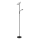 Globo - Lámpara de pie LED regulable LED/20W/230V+ LED/5W 3000/4000/6500K negro