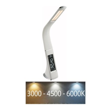 Globo - Lámpara de sobremesa LED táctil regulable con pantalla LED/6,5W/230V 3000/4500/5800K blanca