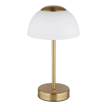 Globo - Lámpara de sobremesa recargable LED regulable LED/2,5W/5V 1800 mAh 2700K/4000K/6500K latón