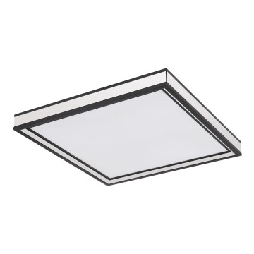 Globo - Lámpara de techo LED LED/12W/230V 30x30 cm negro/blanco