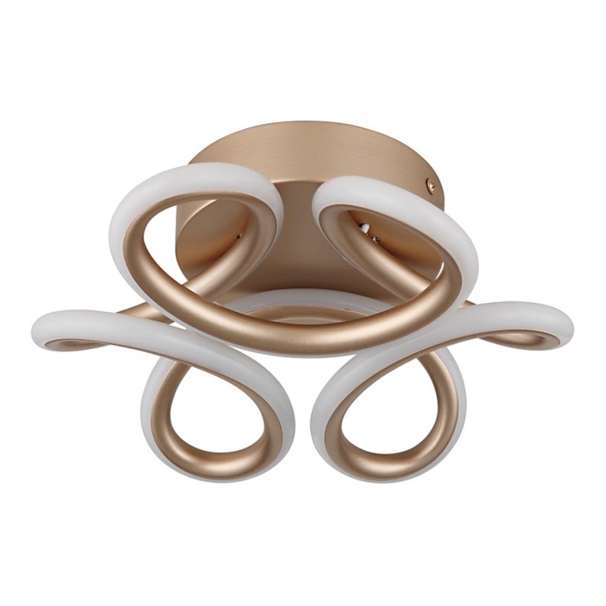 Globo - Lámpara de techo LED LED/24W/230V 2700/4000/6000K Ø 26 cm dorado