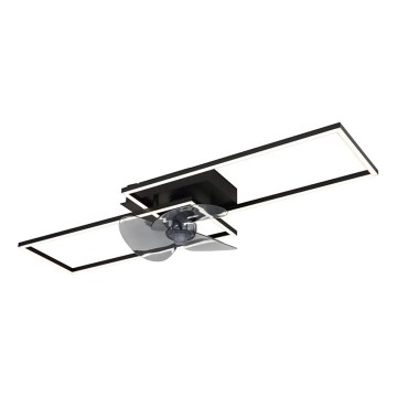 Globo - Lámpara de techo LED regulable con ventilador LED/38W/230V 3000-6500K + mando a distancia