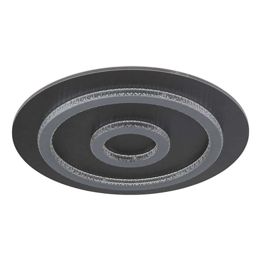 Globo - Lámpara de techo LED regulable LED/40W/230V 3000-6500K Ø 45 cm antracita + mando a distancia