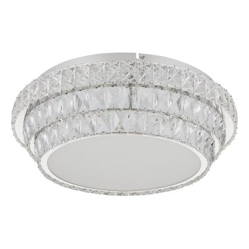 Globo - Lámpara de techo LED regulable LED/48W/230V 2700-6000K diámetro 50 cm blanca + mando a distancia