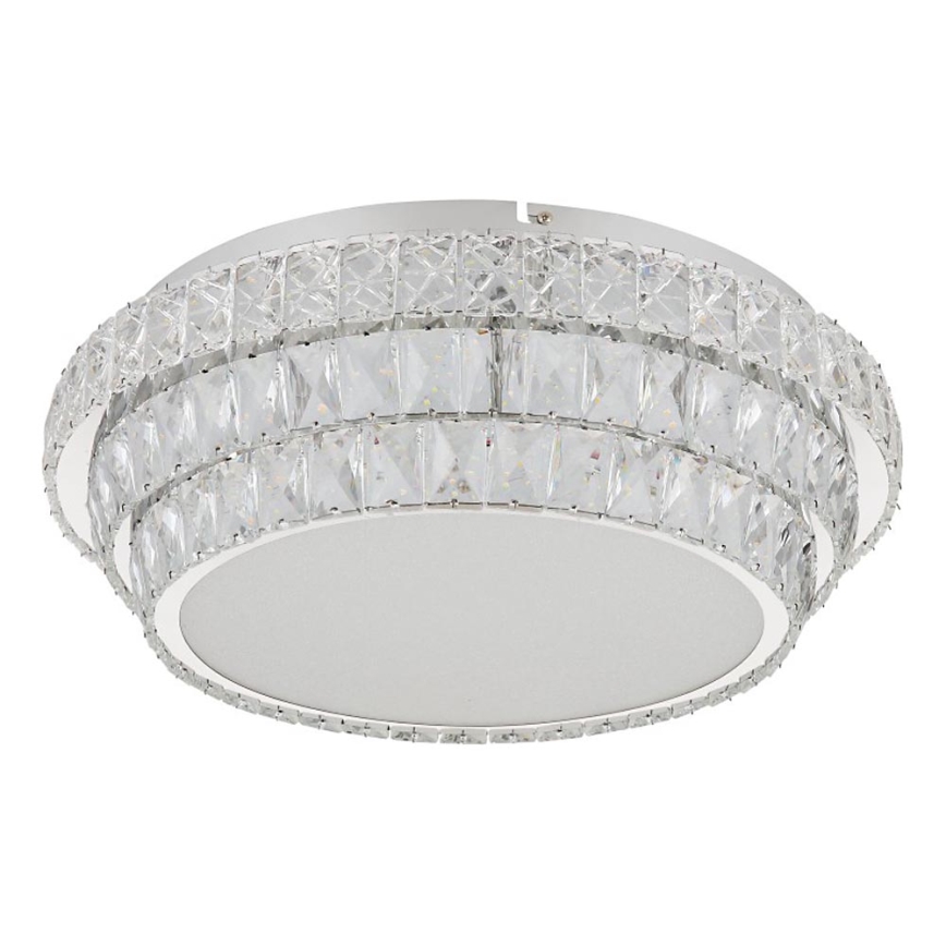 Globo - Lámpara de techo LED regulable LED/48W/230V 2700-6000K diámetro 50 cm blanca + mando a distancia