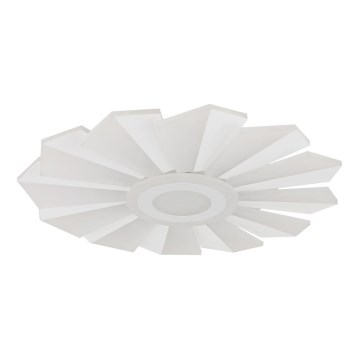 Globo - Lámpara de techo LED regulable LED/58W/230V 2700-6000K diámetro 50 cm blanca + mando a distancia