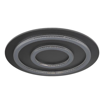 Globo - Lámpara de techo LED regulable LED/60W/230V 3000-6500K diámetro 55 cm antracita + control remoto