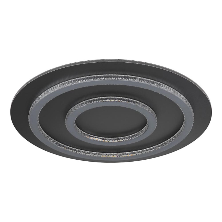 Globo - Lámpara de techo LED regulable LED/60W/230V 3000-6500K diámetro 55 cm antracita + control remoto