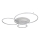 Globo - Lámpara de techo LED regulable LED/70W/230V 2700-6500K cromo mate + mando a distancia