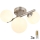 Globo - Lámpara de techo LED RIHA 3xG9/3,5W/230V cromo mate