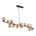 Globo - Lámpara LED colgante 13xG9/3,5W/230V ahumado/marrón
