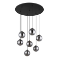 Globo - Lámpara LED colgante 7xG9/3,5W/230V ahumado/negro
