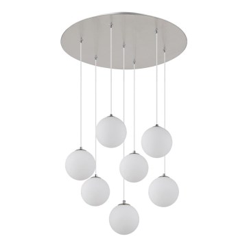 Globo - Lámpara LED colgante 7xG9/3,5W/230V blanco