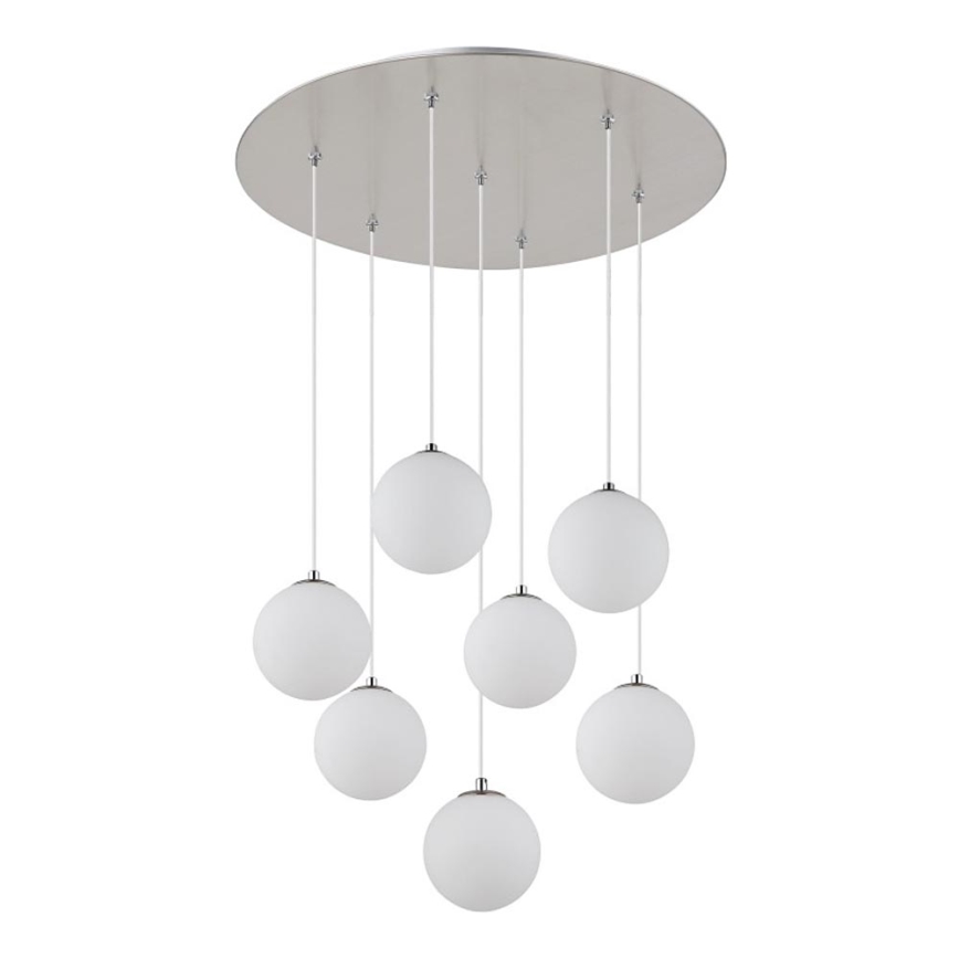 Globo - Lámpara LED colgante 7xG9/3,5W/230V blanco
