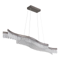 Globo - Lámpara LED colgante LED/35W/230V 3200K cromo mate