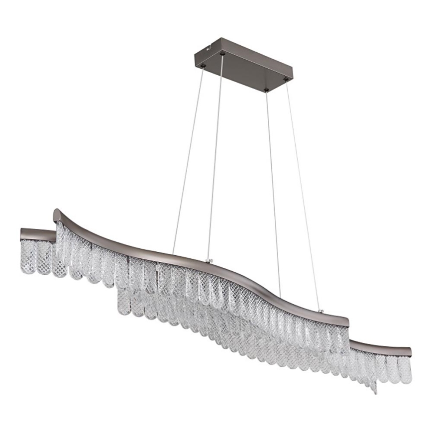 Globo - Lámpara LED colgante LED/35W/230V 3200K cromo mate