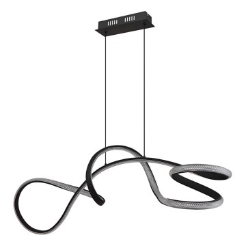 Globo - Lámpara LED colgante LED/40W/230V negro