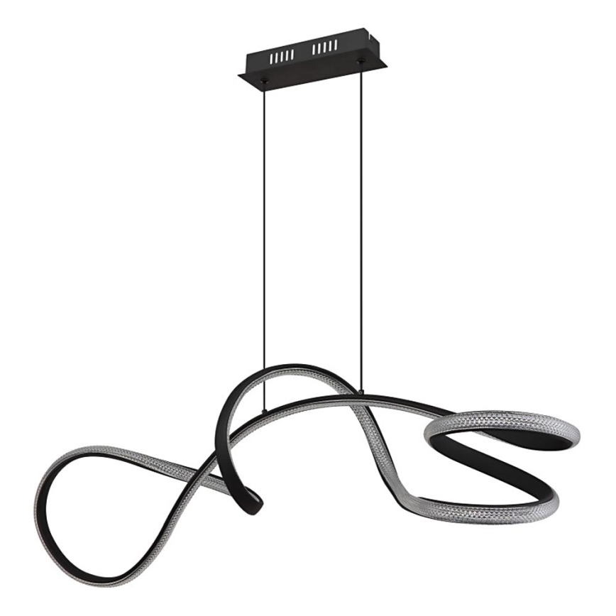 Globo - Lámpara LED colgante LED/40W/230V negro