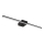 Globo - Lámpara LED de cuadro LED/12W/230V 61,5 cm negro