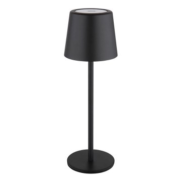 Globo - Lámpara LED de mesa táctil para exterior regulable LED/2W/5V 3000/4000/6000K 2200 mAh IP44 negro
