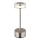 Globo - Lámpara LED de mesa táctil recargable y regulable LED/2,5W/3,7V 2700/4000/6500K 1800mAh cromo mate