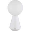 Globo - Lámpara LED de mesa táctil regulable para exterior LED/1,5W/5V 3000/4500/6500K 1800 mAh IP41 blanco