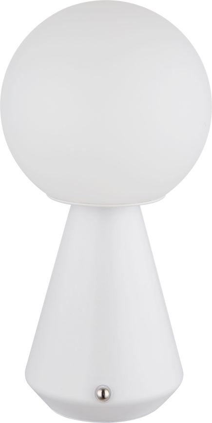 Globo - Lámpara LED de mesa táctil regulable para exterior LED/1,5W/5V 3000/4500/6500K 1800 mAh IP41 blanco
