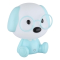 Globo - Lámpara nocturna infantil recargable LED regulable LED/1W/5V 500 mAh azul