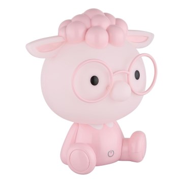 Globo - Lámpara nocturna infantil recargable LED regulable LED/1W/5V 500 mAh rosa