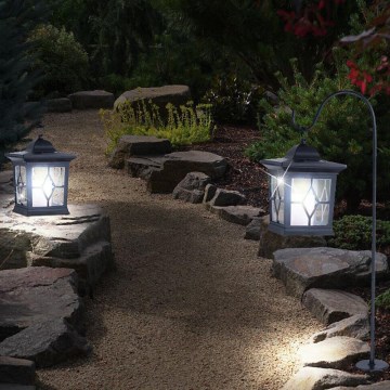 Globo - Lámpara solar LED/0,05W/3,2V IP44 300 mAh